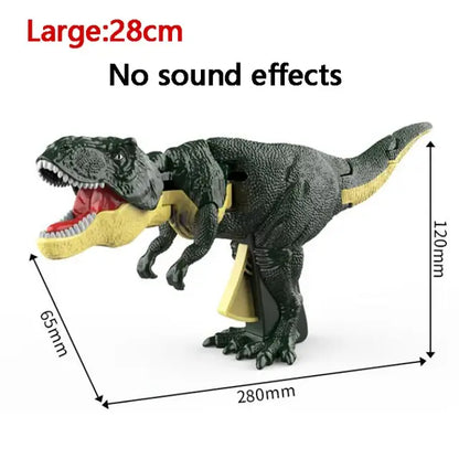 Juguetes de Dinosaurio Tiranosaurio Rex de Prensa Manual