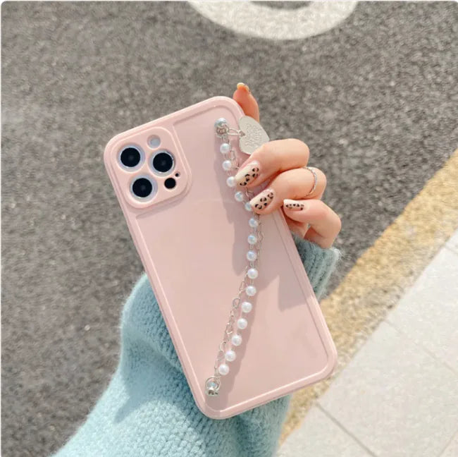 Silicone Chain Phone Case for iPhone 7/8 Plus